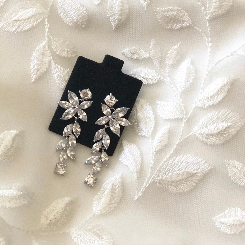 Crystal Chandelier Drop Earrings